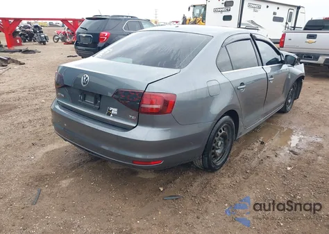 2017 Volkswagen Jetta 1.4T S из США, поврежденный, VIN 3VW2B7AJ2HM248243